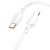 Кабель USB-C BOROFONE BX93 Super power Type-C - Type-C, 3A, 100W, 1 м, белый