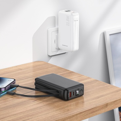 Портативный аккумулятор BOROFONE BJ39 Follower, 22.5W, 10000 мА⋅ч, черный