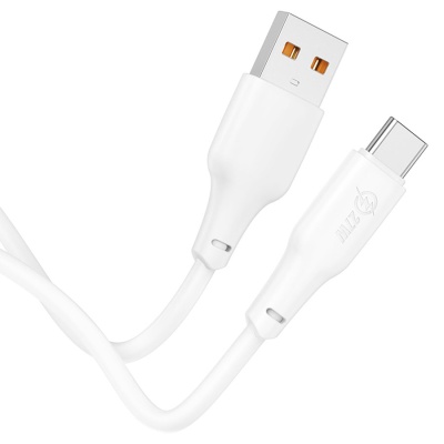 Кабель USB HOCO X93 Force USB - Type-C, 3A, 27W, 1 м, белый