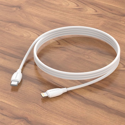 Кабель USB-C BOROFONE BX19 Benefit Type-C - Lightning, 20W, 1 м, белый