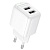 Сетевое зарядное устройство BOROFONE BAS41A Potential 2xUSB, 2A, белый