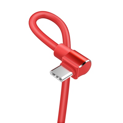 Кабель USB HOCO U37 Long roam USB - Type-C, 2.4А, 1.2 м, красный
