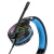 Проводные наушники HOCO W104 Drift gaming, USB+Jack 3.5mm, 2 м, синий