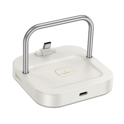 Настольная зарядная станция HOCO CQ16B Astute для iPhone, 3A, белый