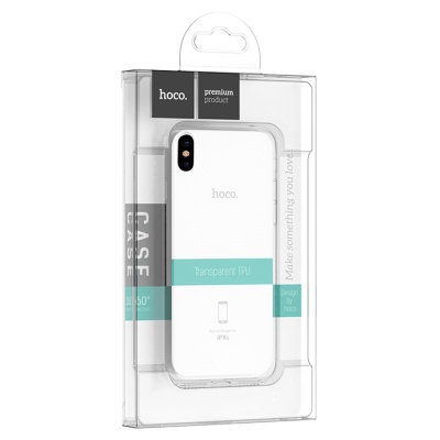 Чехол HOCO TPU Light Series для iPhone XS Max, прозрачный