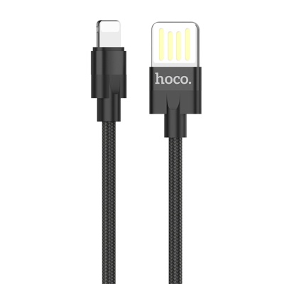 Кабель USB HOCO U55 Outstanding USB - Lightning, 2.4А, 1.2 м, черный