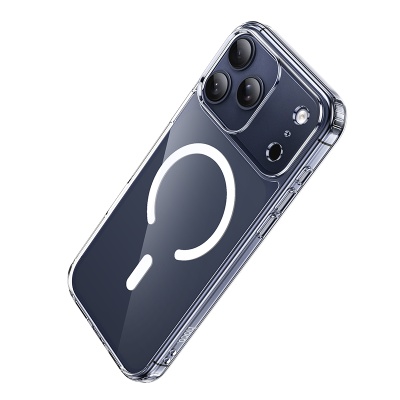 Чехол HOCO TPU Magnetic series для iPhone 17 Pro Max (6.9"), прозрачный