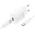 Сетевое зарядное устройство HOCO C134A Solid 1xUSB с Кабелем USB - Type-C, 2.4A, белый