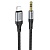 Аудиокабель HOCO UPA26 AUX Jack 3,5 (m) - Lightning (m), 1 м, черный