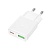 Сетевое зарядное устройство HOCO N73 Speed 1xUSB + 1xUSB-C, 3A, 20W, белый