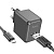 Сетевое зарядное устройство HOCO CS11A Ocean 1xUSB с Кабелем USB - Type-C, 2.1A, черный