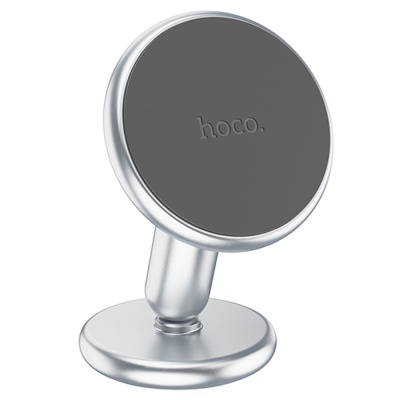 Автомобильный держатель HOCO CA89 Ideal, магнитный, на приборную панель, серебристый