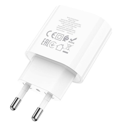 Сетевое зарядное устройство HOCO C94A 1xUSB-C, 3.0A, 20W, белый