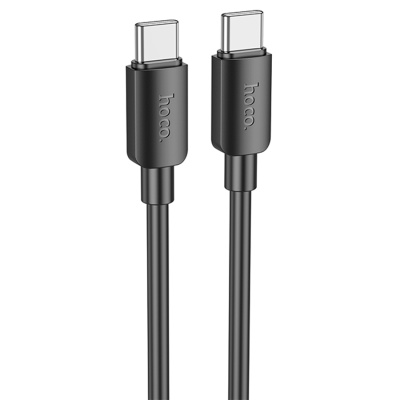 Кабель USB-C HOCO X96 Hyper Type-C - Type-C, 3A, 60W, 1 м, черный