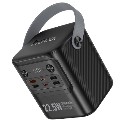 Портативный аккумулятор HOCO J152 Tough, 22.5W, 80000 мА⋅ч, черный