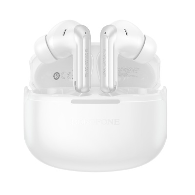 Беспроводные наушники TWS BOROFONE FQ9 Plus Peaceful, Bluetooth 5.4, белый