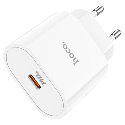 Сетевое зарядное устройство HOCO C94A 1xUSB-C, 3.0A, 20W, белый