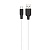 Кабель USB HOCO X21 Plus Silicone USB - Type-C, 3A, 2 м, белый+черный