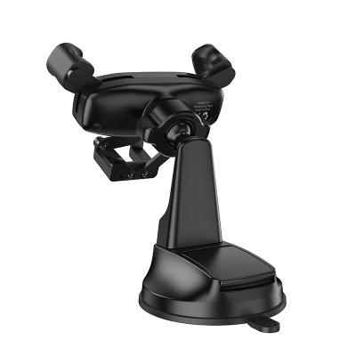 Автомобильный держатель HOCO H67 Gamble , зажимной, на приборную панель, черный