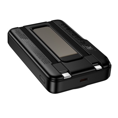 Портативный аккумулятор HOCO Q48 Core, с беспроводной зарядкой, 20W, 10000 мА⋅ч, черный