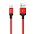 Кабель USB HOCO X14 Times speed USB - MicroUSB, 2А, 1 м, красный+черный