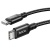 Кабель USB-C HOCO X14 Double speed Type-C - Type-C, 3A, 60W, 1 м, черный
