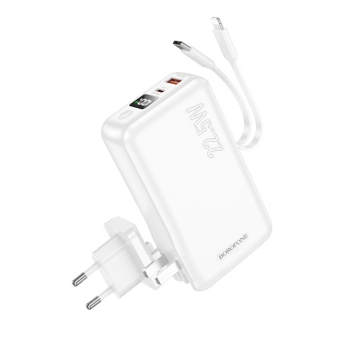 Портативный аккумулятор BOROFONE BJ39 Follower, 22.5W, 10000 мА⋅ч, белый