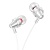 Проводные наушники HOCO M90 Delight, Type-C, 1.2 м, серебристый
