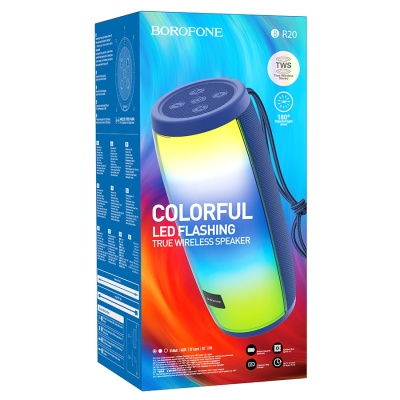 Портативная колонка BOROFONE BR20 Sound Wave, Bluetooth, синий