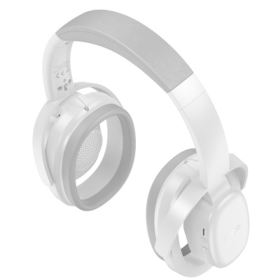 Беспроводные наушники накладные HOCO W67 Rhyme, Bluetooth, серый
