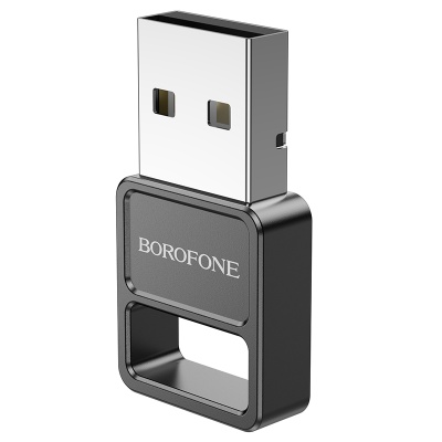 Переходник/Адаптер BOROFONE DH8 USB (m) - Bluetooth 4.0, черный