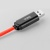 Кабель USB HOCO U29 LED displayed timing USB - MicroUSB, 2А, 1.2 м, красный+черный