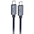 Кабель USB-C HOCO U134 Primero Type-C - Type-C, 5A, 240W, 1.8 м, темно-синий
