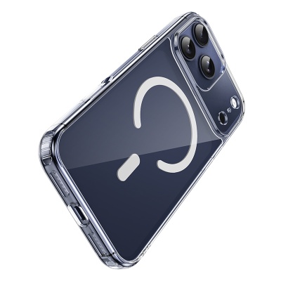 Чехол HOCO TPU Magnetic series для iPhone 17 Pro (6.3"), прозрачный