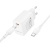 Сетевое зарядное устройство BOROFONE BN28 Fuente 1xUSB-C с Кабелем Type-C - Type-C, 30W, белый