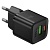 Сетевое зарядное устройство HOCO N65 Ingenious 1xUSB + 1xUSB-C, 3A, 20W, черный