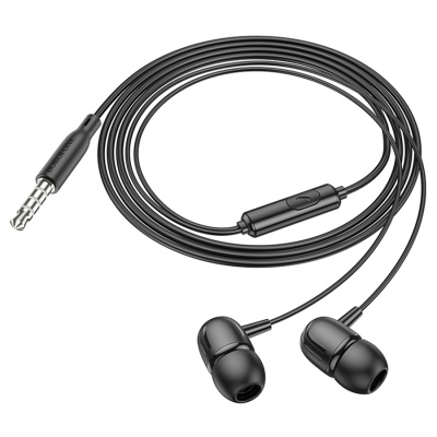 Проводные наушники BOROFONE BM77 Ascending, Jack 3.5mm, 1.2 м, черный