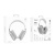 Беспроводные наушники накладные BOROFONE BO22 Plus Elegant, Bluetooth, серебристый