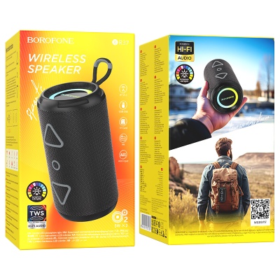Портативная колонка BOROFONE BR37 Noble, Bluetooth 5.3, черный