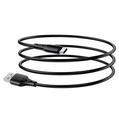 Кабель USB BOROFONE BX48 USB - Type-C, 3A, 1 м, черный