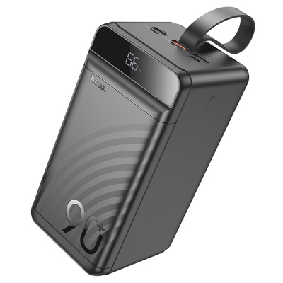 Портативный аккумулятор HOCO J123D Element, 22.5W, 90000 мА⋅ч, черный