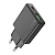 Сетевое зарядное устройство HOCO N38 Delgado 1xUSB + 1xUSB-C, 3A, 20W, черный