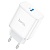 Сетевое зарядное устройство HOCO C104A Stage 1xUSB-C, 20W, белый