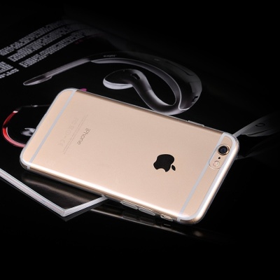 Чехол HOCO TPU Light Series для iPhone 6+/6s+, темно-прозрачный