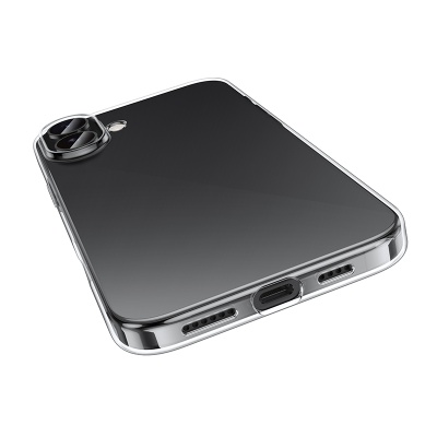 Чехол HOCO TPU Light Series для iPhone 16 (6.1"), прозрачный