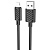 Кабель USB HOCO X88 Gratified USB - Lightning, 2.4А, 1 м, черный