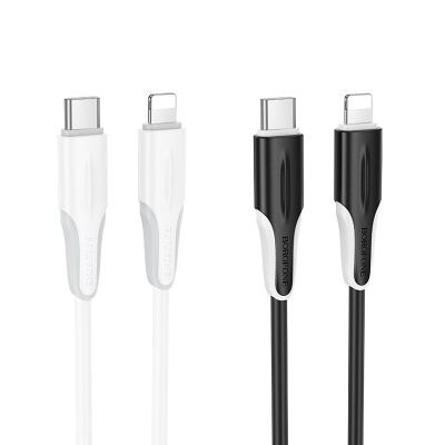 Кабель USB-C BOROFONE BX119 New Type-C - Lightning, 27W, 1 м, черный