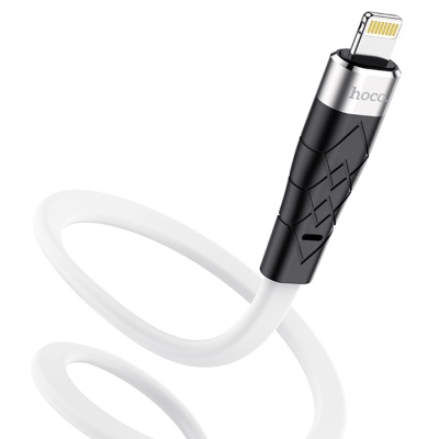 Кабель USB HOCO X53 Angel USB - Lightning, 2.4А, 1 м, белый