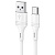 Кабель USB BOROFONE BX43 CoolJoy USB - Type-C, 3A, 1 м, белый