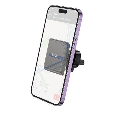 Автомобильный держатель HOCO H44 Precious, магнитный, на воздуховод, черный